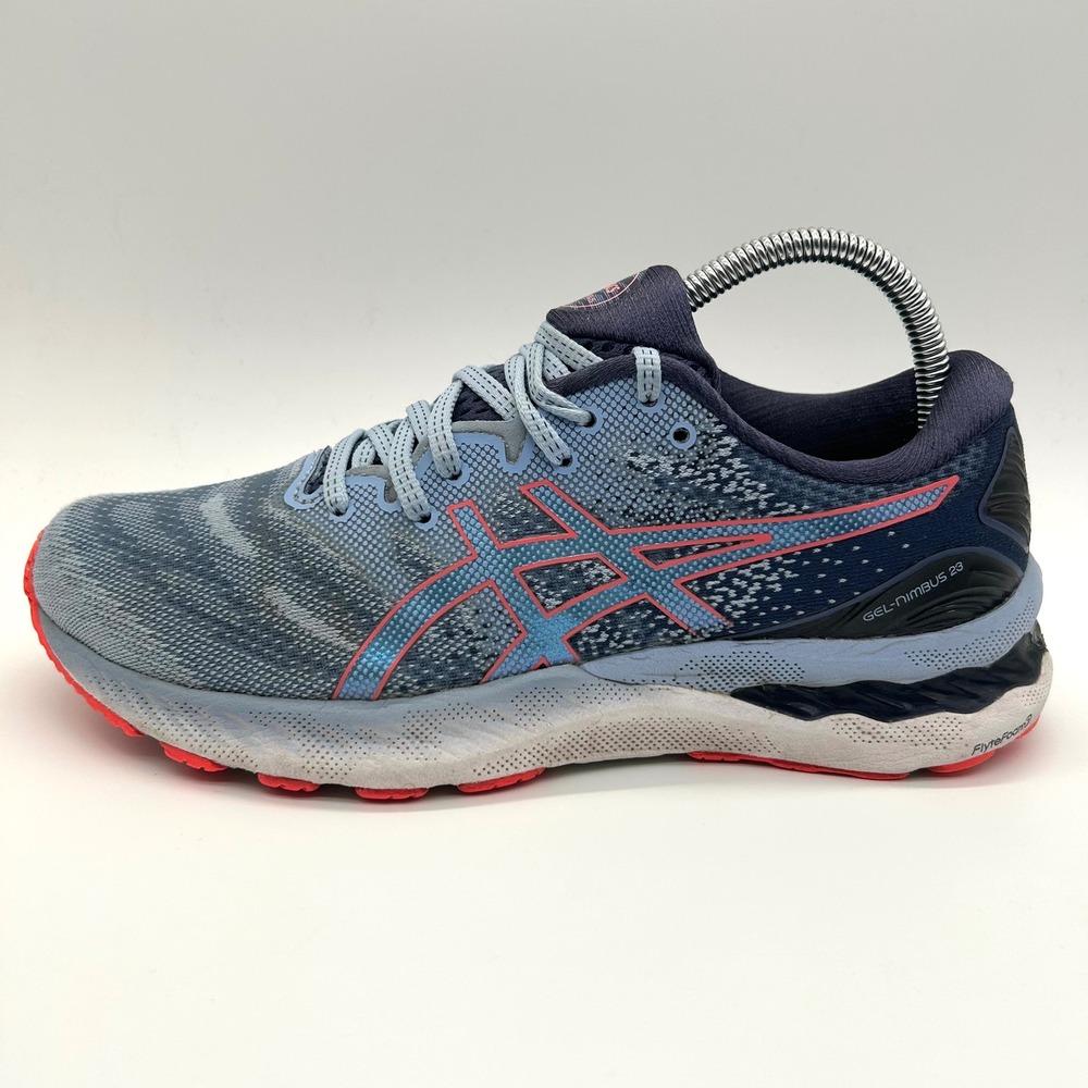 ASICS Gel-Nimbus 23 Shoes Womens 9 Blue Running Sneakers Athletic Trainers Mesh